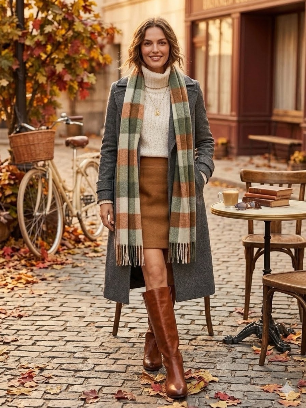 LOFT $80 NWOT Camel A-Line wool blend Mini Skirt. Size 8P
